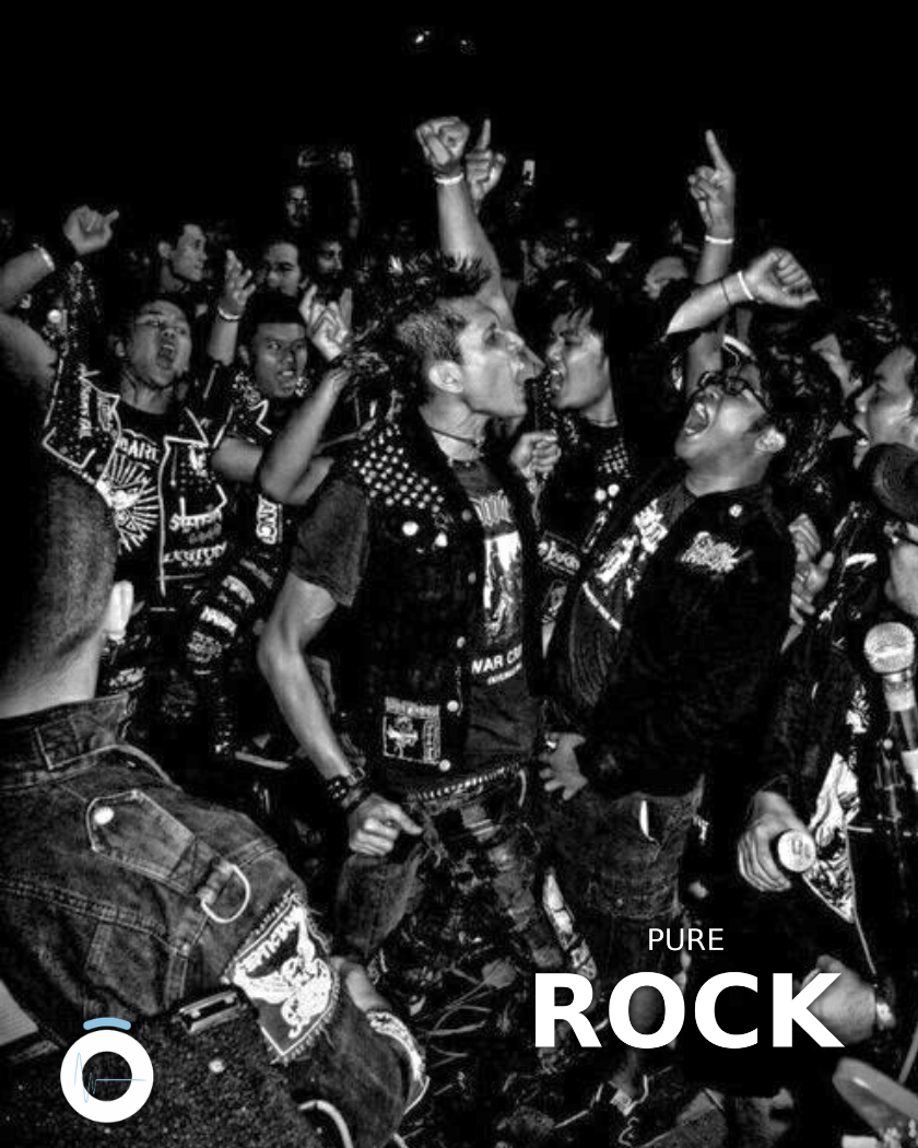 Pure Rock - Hilo musical libre de derechos para negocios Playlist de hilo musical sin SGAE: Pure Rock - Ondeón