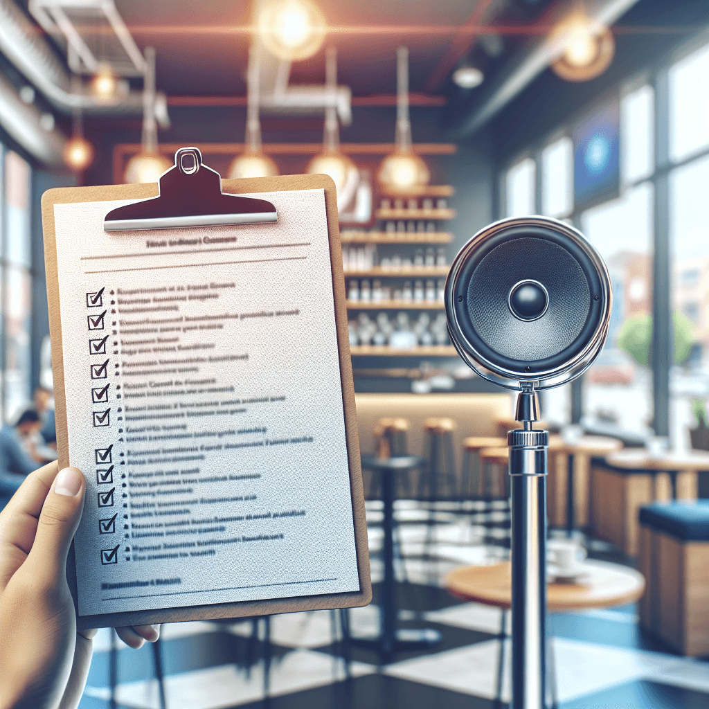 Cómo evitar reclamaciones por música: checklist para establecimientos