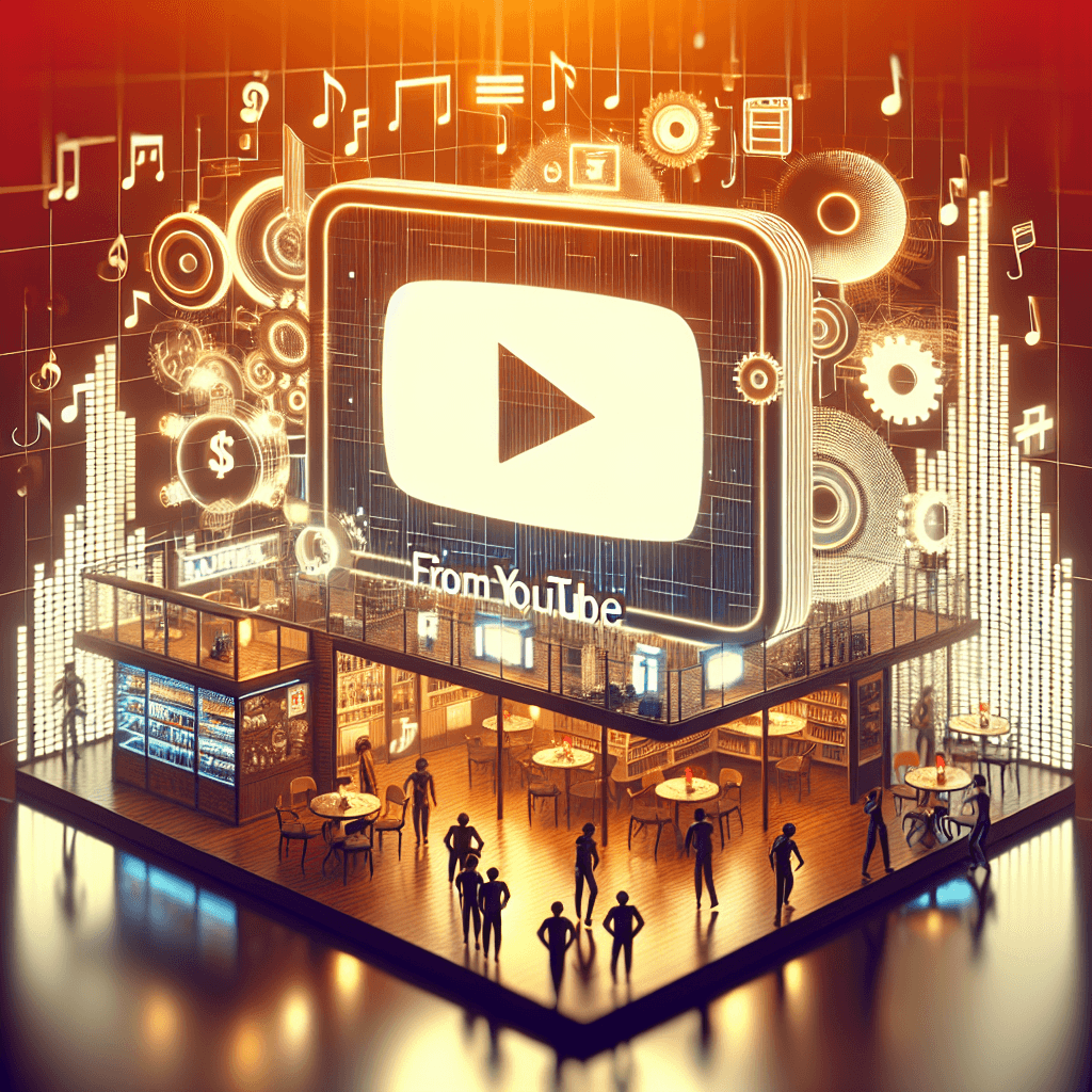 ¿Qué pasa si pongo música desde YouTube en mi local?
